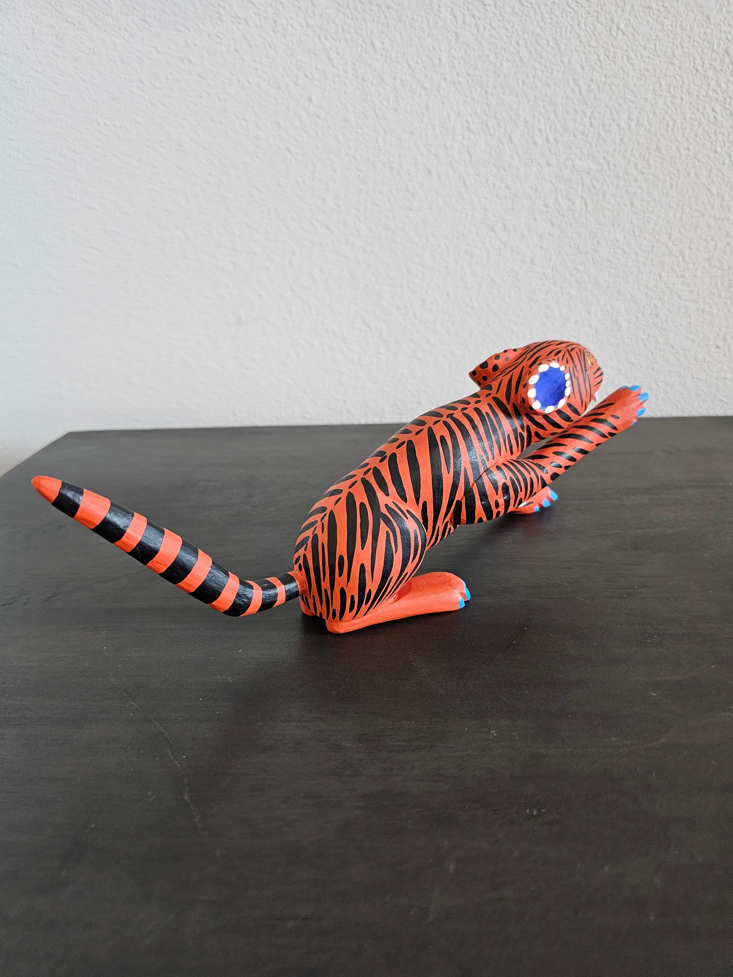 Mexican Oaxacan Alebrije Jimenez Family Signed Folk Art Sculpture 7