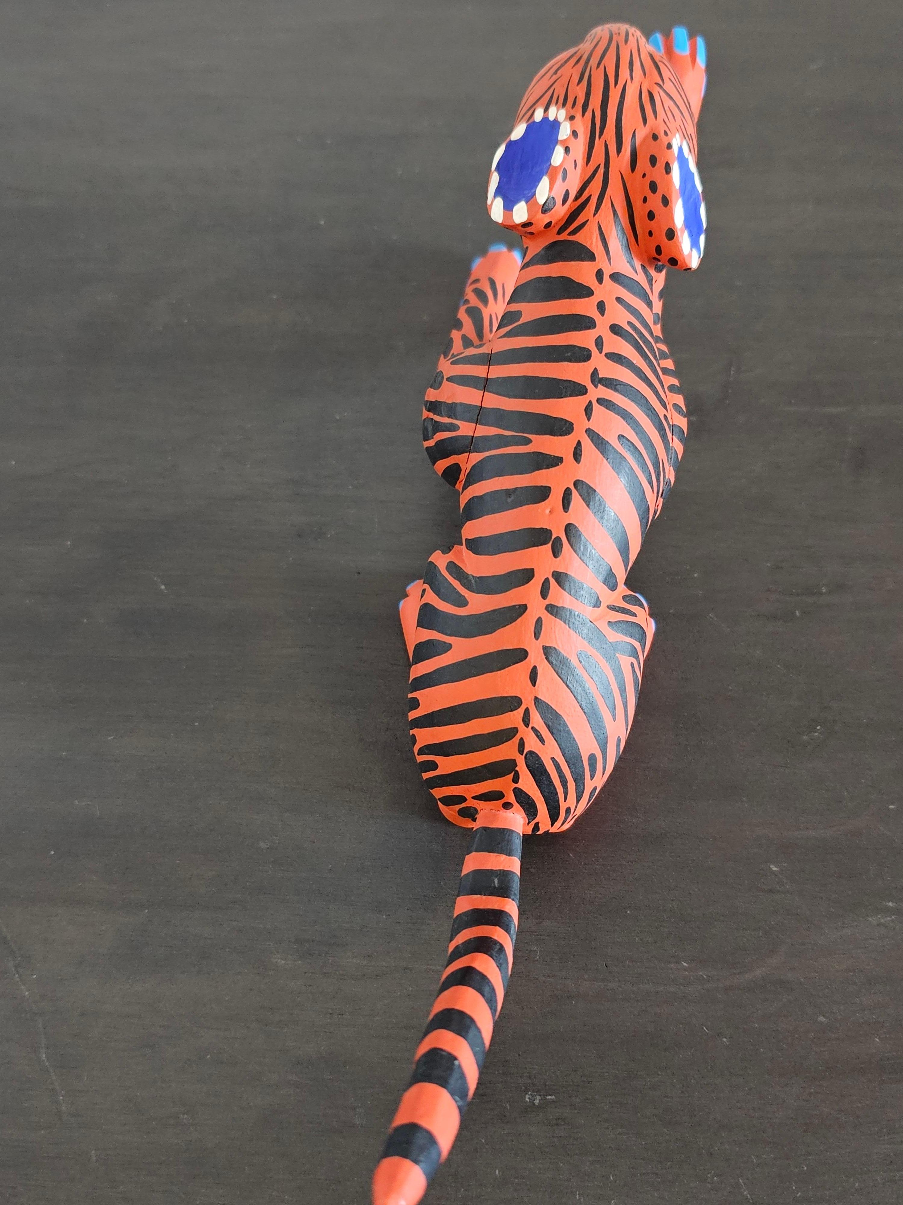 Mexican Oaxacan Alebrije Jimenez Family Signed Folk Art Sculpture 8