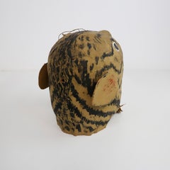 Mexican Papier-Mâché Jaguar Mask