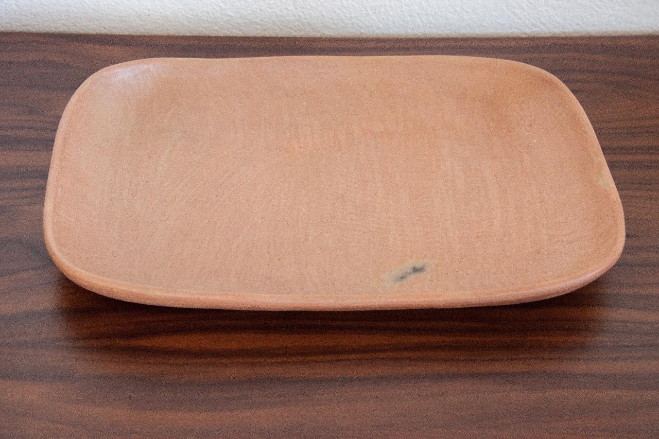 Mexican Pottery Plater Serveware Oaxaca Fruit Plate Decorative In New Condition In Queretaro, Queretaro