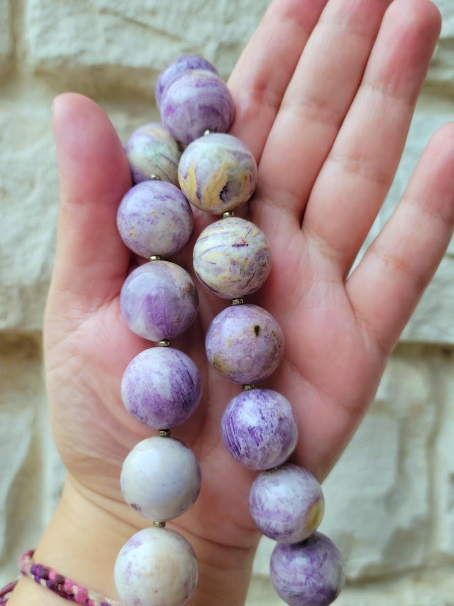 Mexican Purple Opal Necklace 4