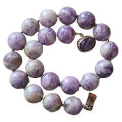 Mexican Purple Opal Necklace
