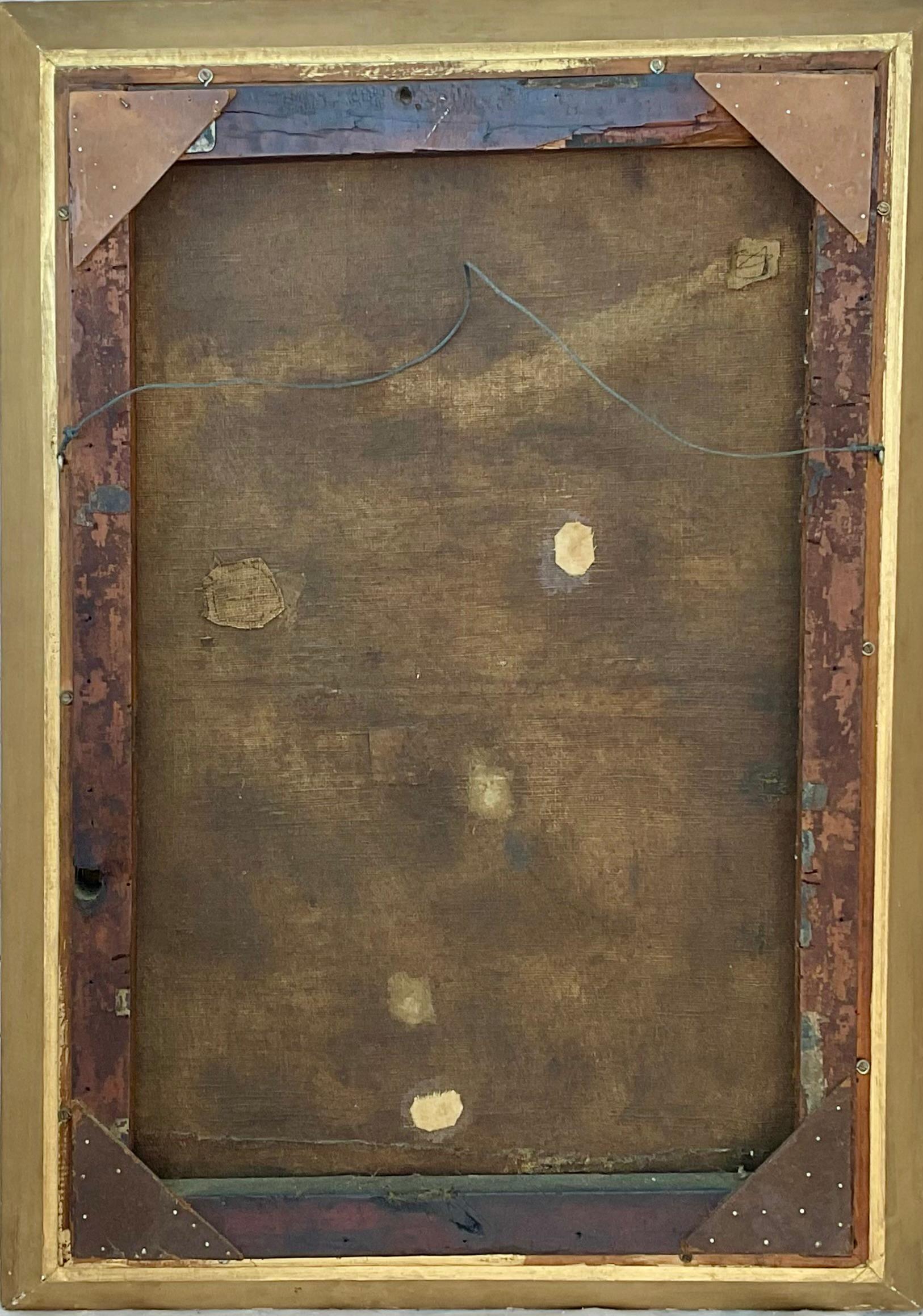 Retablo mexicano, San José y el Niño Jesús 4