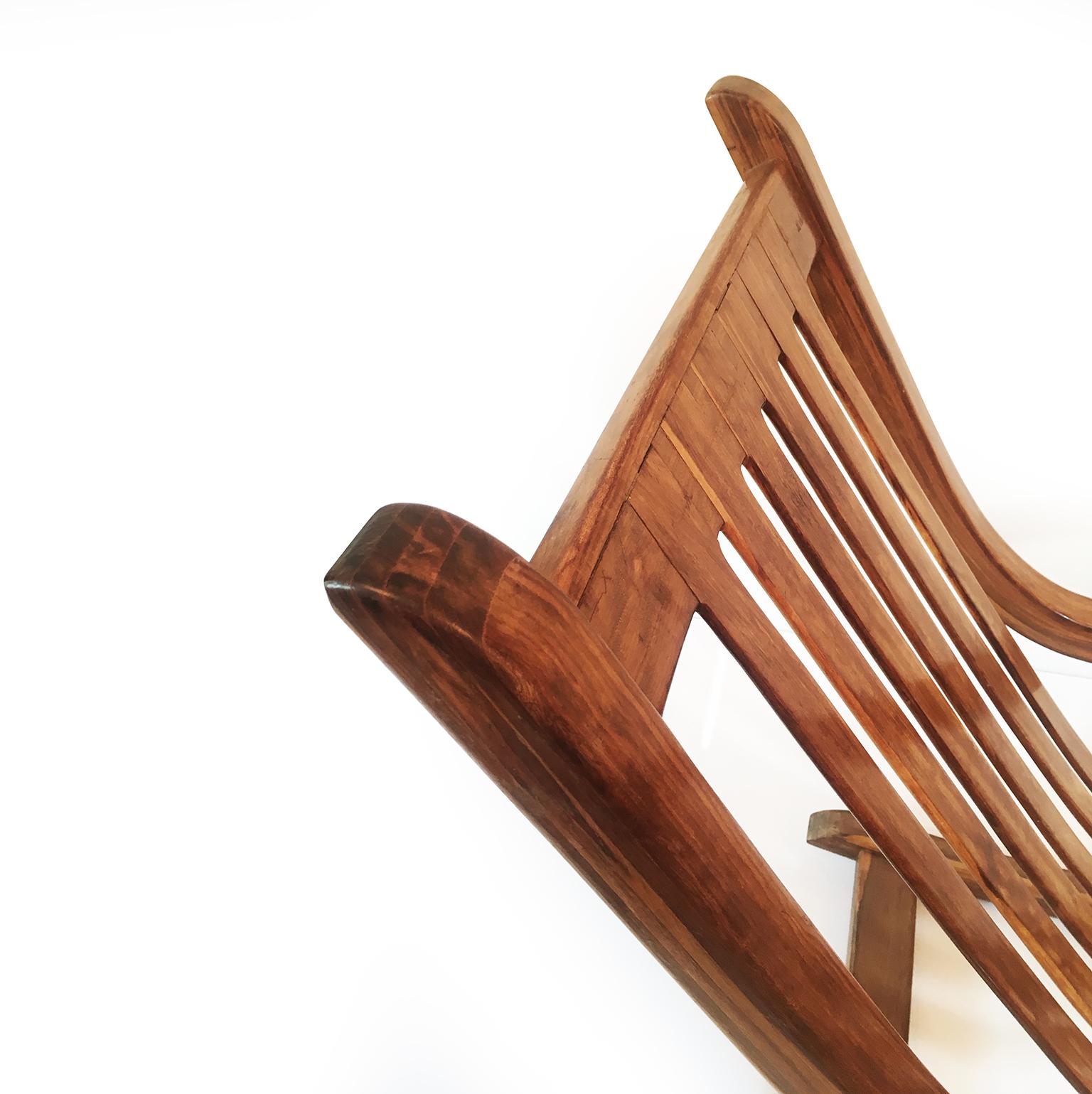 Mid-Century Modern Mexican Rocking Chair