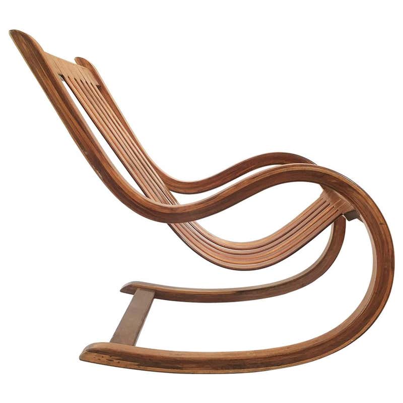 Skeleton Rocking Chair at 1stdibs