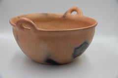 Mexican Rustic Natural Clay Folk Art Handmade Ceramic Bowl Terracota