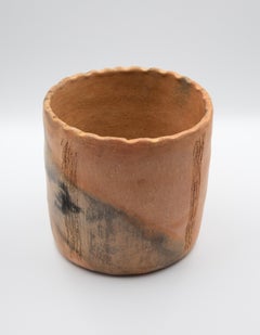 Mexican Rustic Natural Clay Folk Art Handmade Ceramic Pot Terracotta