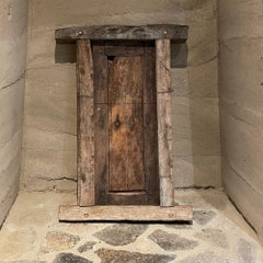 1940s Mexican Rustic Ranch Mesquite Window Jalisco Hacienda