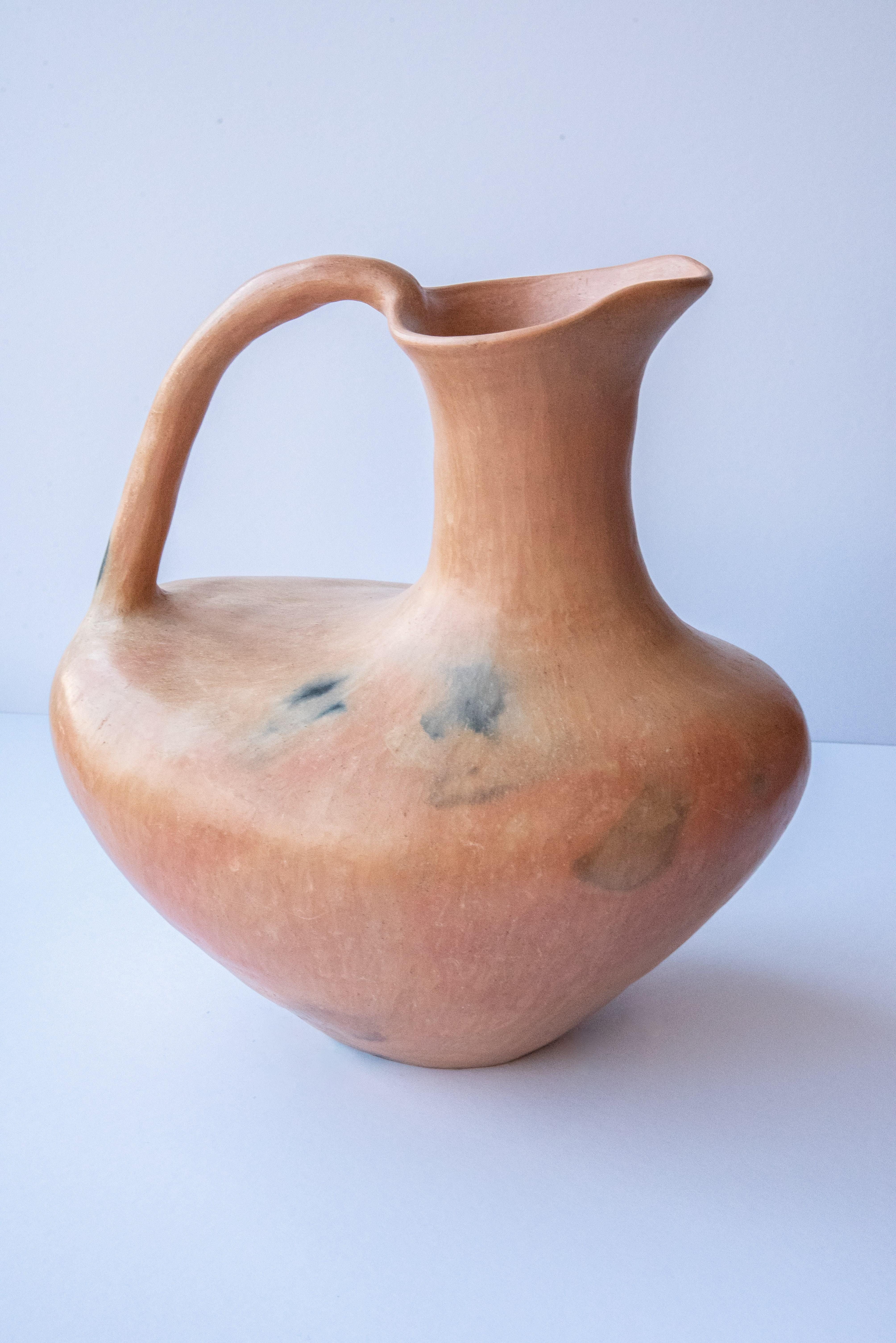 mexican clay water jug