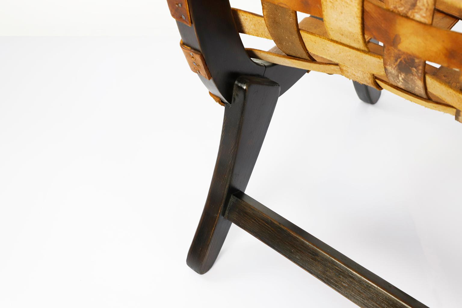 Mid-Century Modern Mexican San Miguelito Chair Attributed to Michael van Beuren