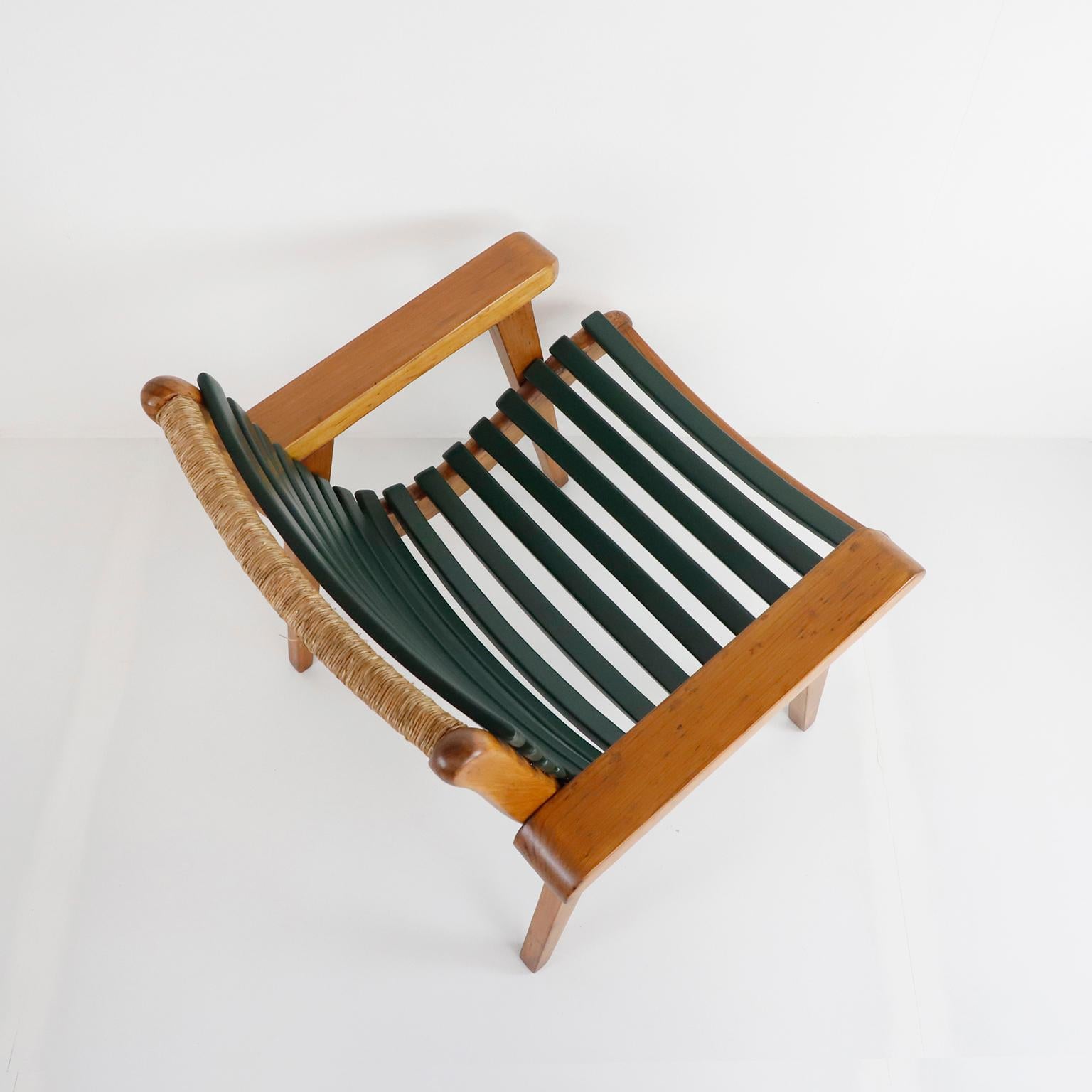 Mid-20th Century Mexican San Miguelito Chair Attributed to Michael van Beuren For Sale