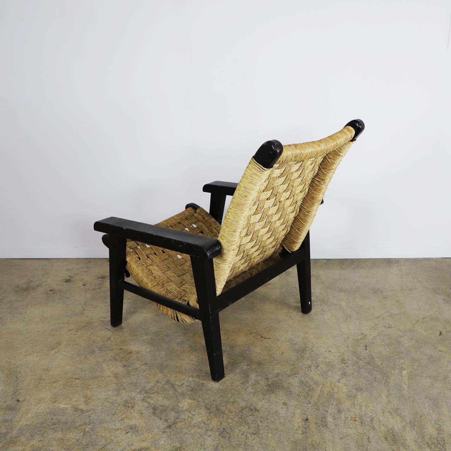 Mexikanischer San Miguelito-Stuhl im Stil von Michael van Beuren (Moderne der Mitte des Jahrhunderts) im Angebot