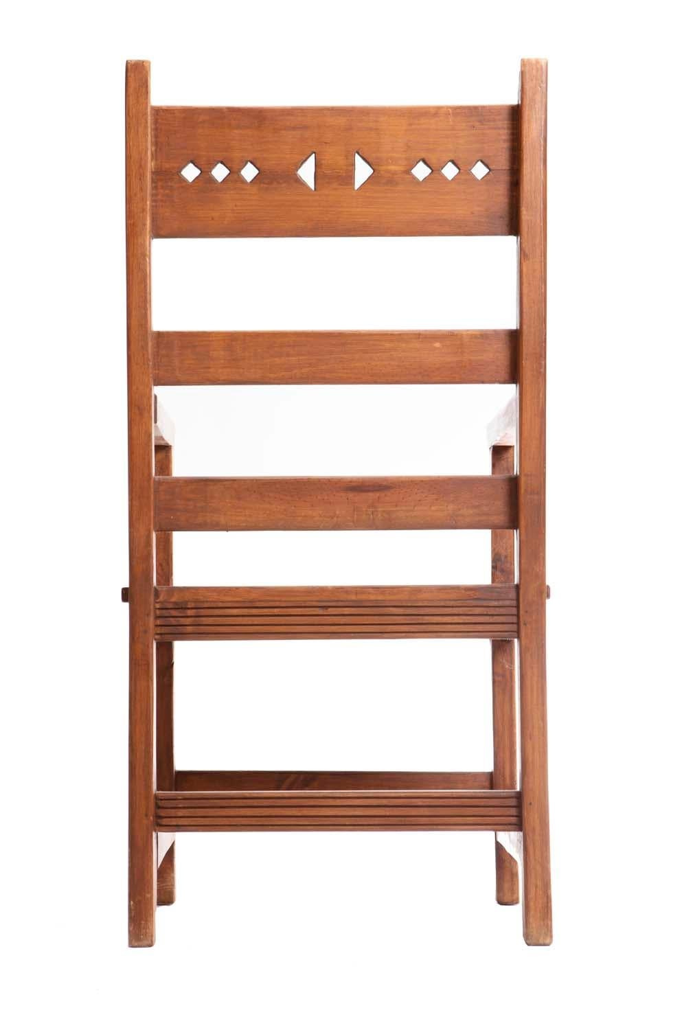 Sculpté Partners de chaises mexicaines Santa Fe Pine en vente