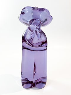 Scultura messicana in vetro soffiato di Murano di Archimede Seguso, anni '70
