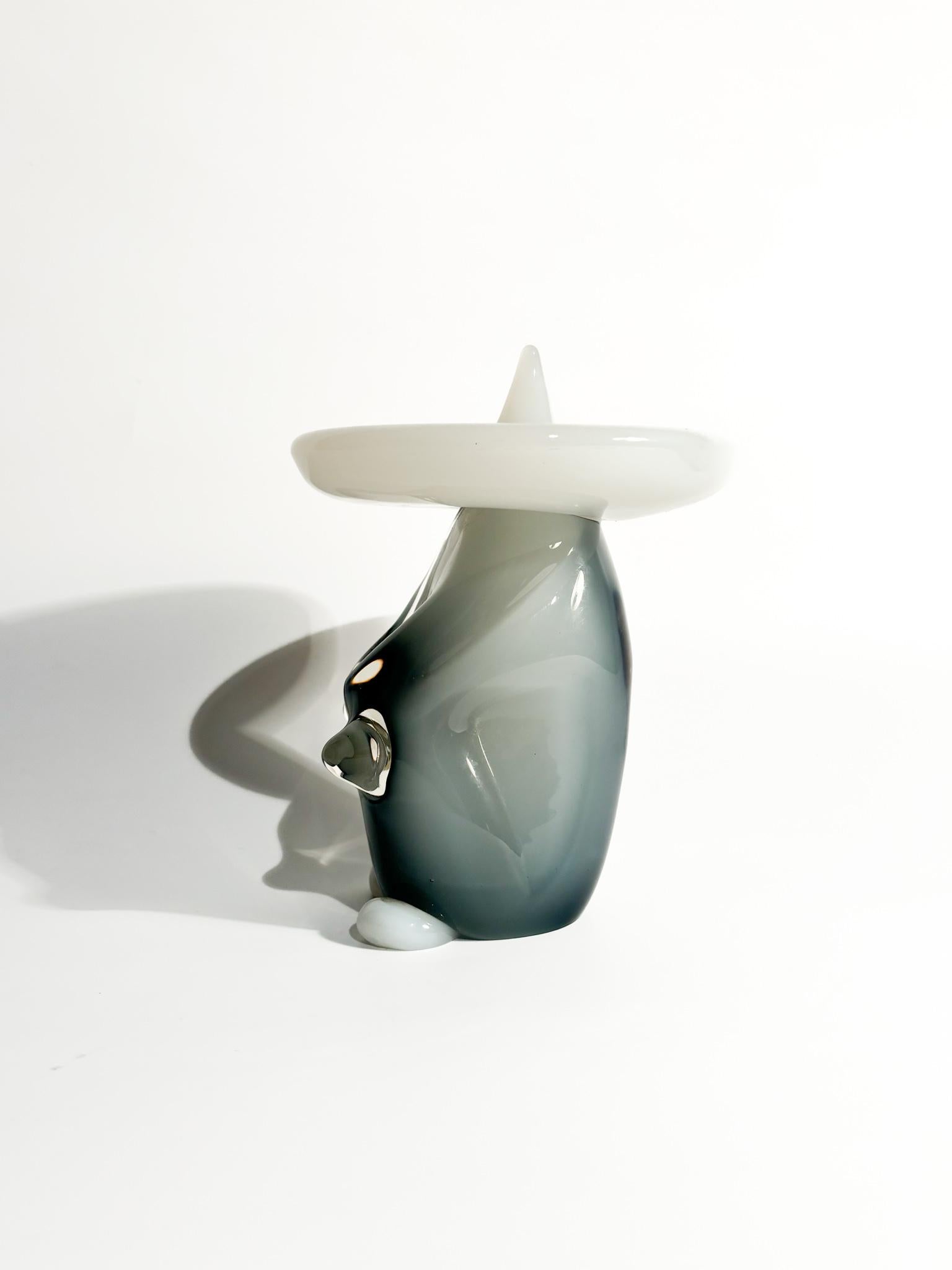 Italiano Scultura messicana in vetro di Murano attribuita ad Archimede Seguso, anni '60 in vendita