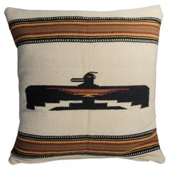 Mexican Serape Aguila Wool Pillow