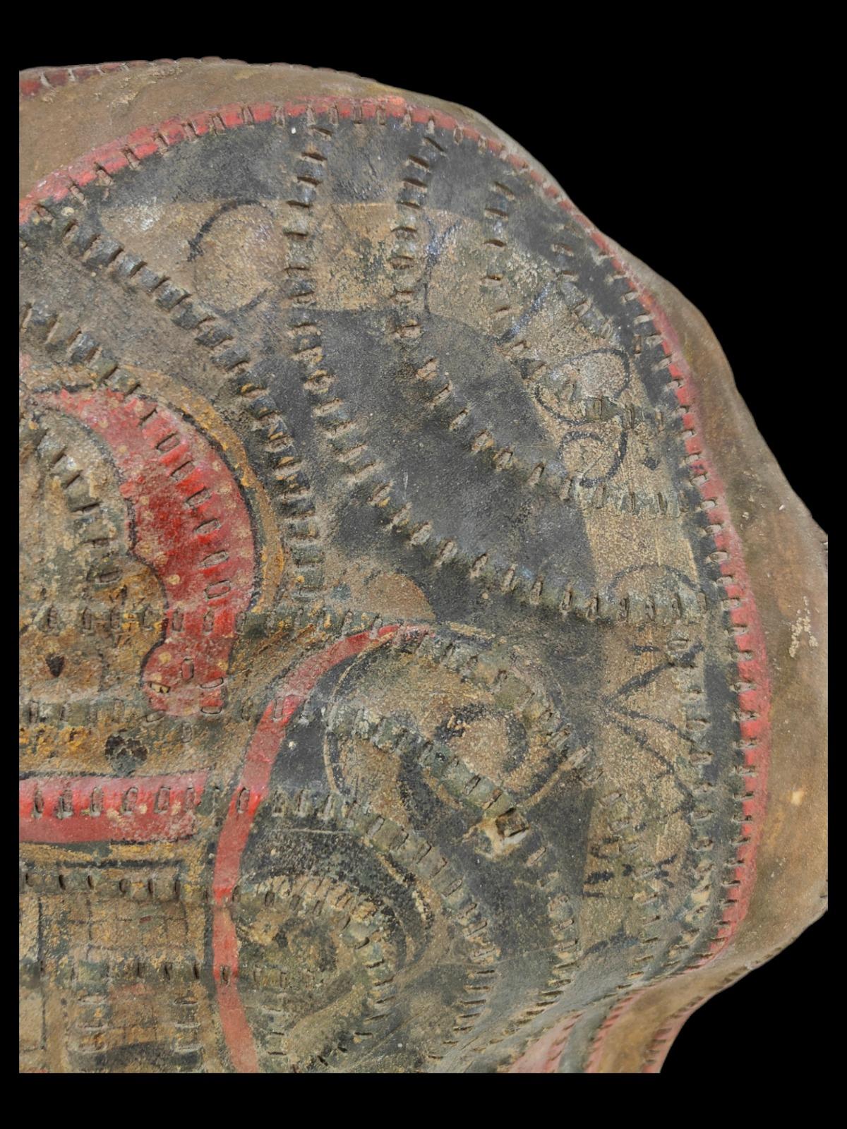 Hand-Crafted Mexican Shield 17-18th Century