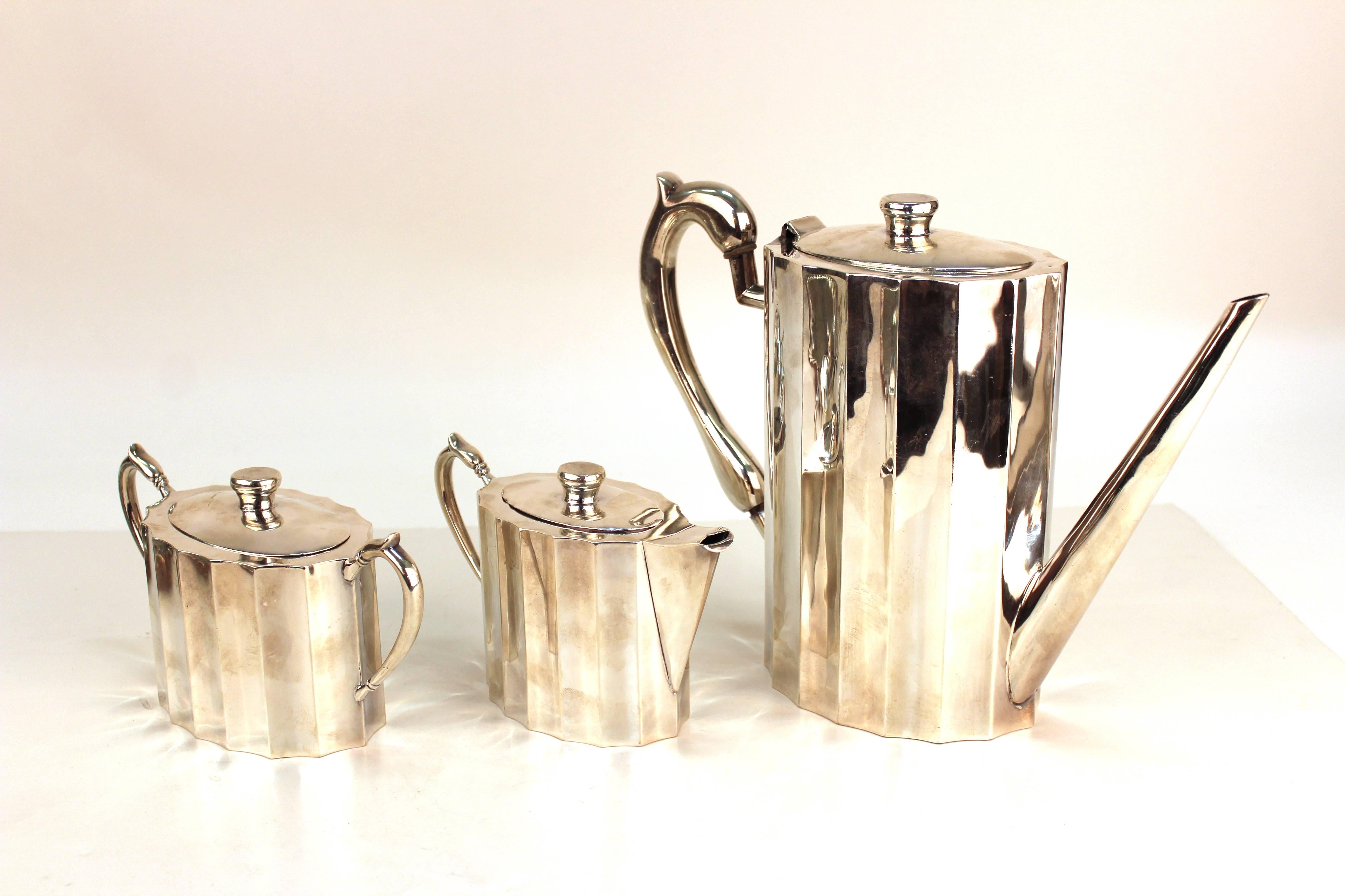 20th Century Mexican Silver Coffee Service