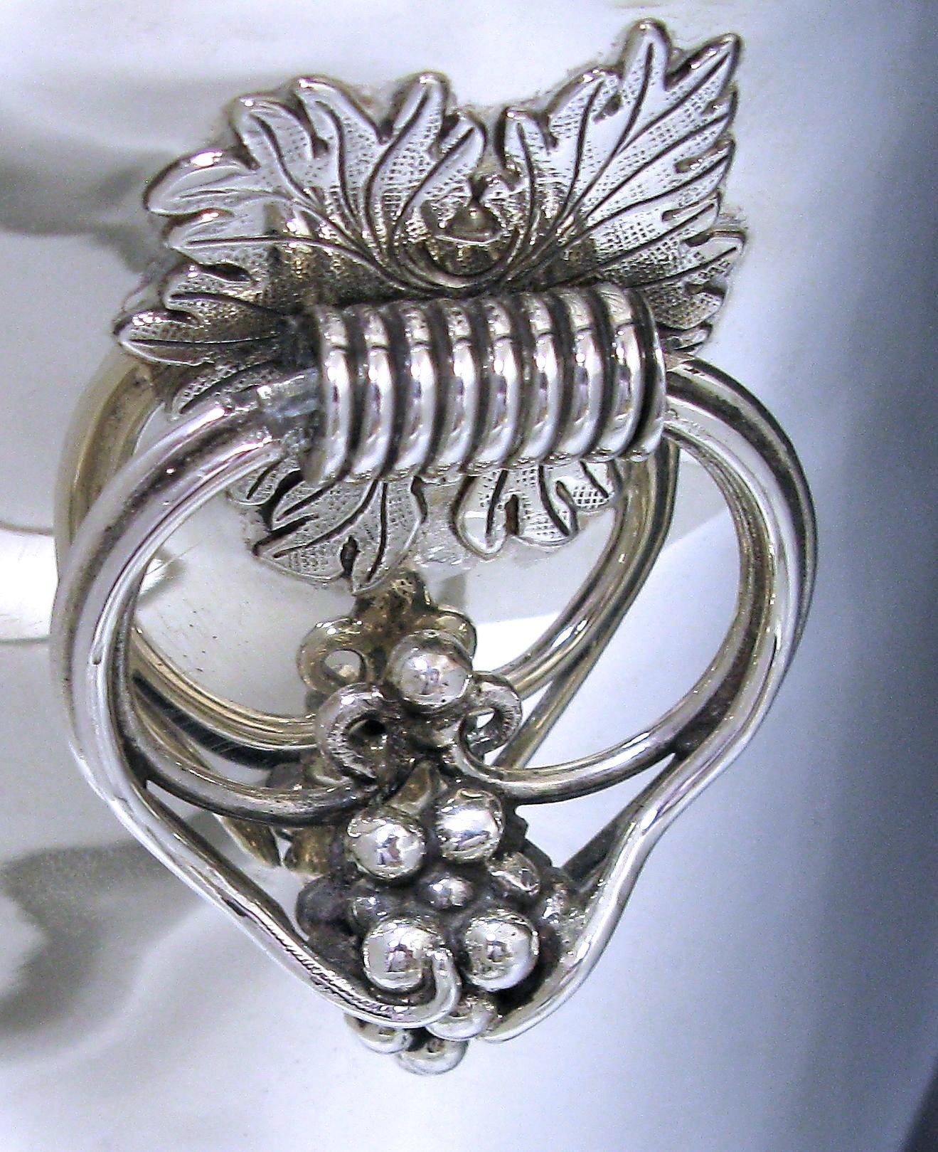 Mid-20th Century Mexican Sterling Silver Wine Cooler For Sale