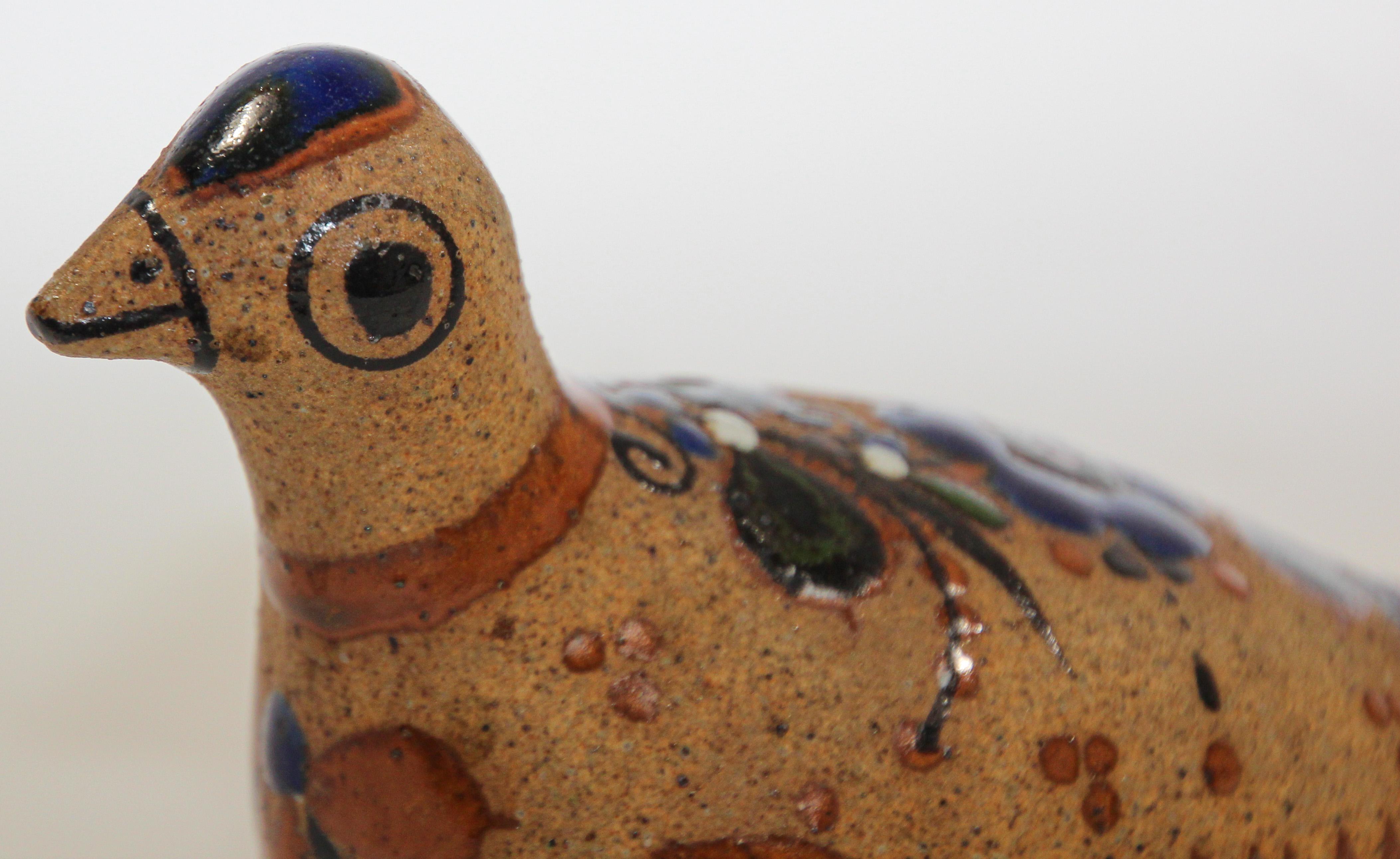 tonala pottery bird