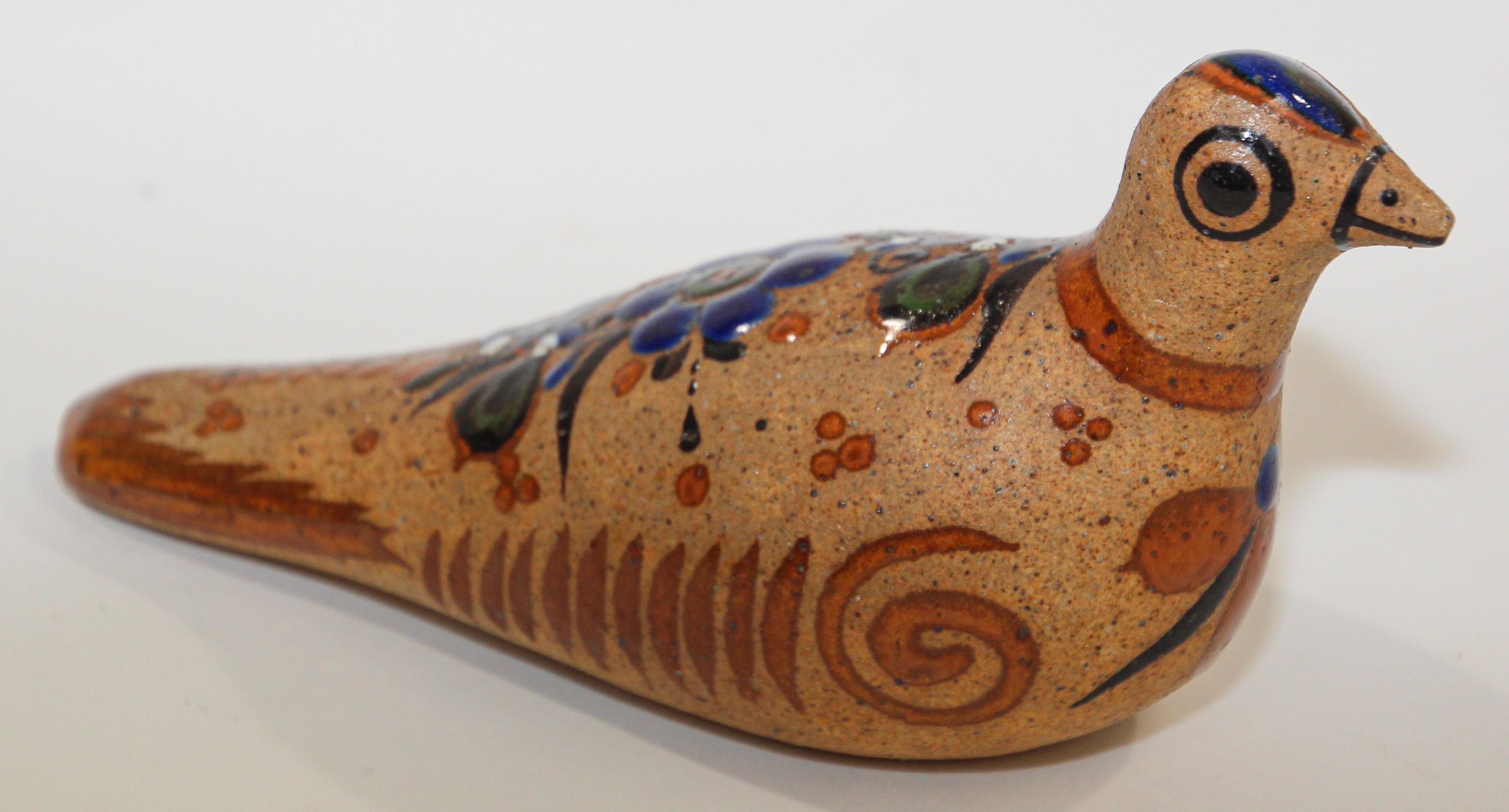 tonala pottery bird