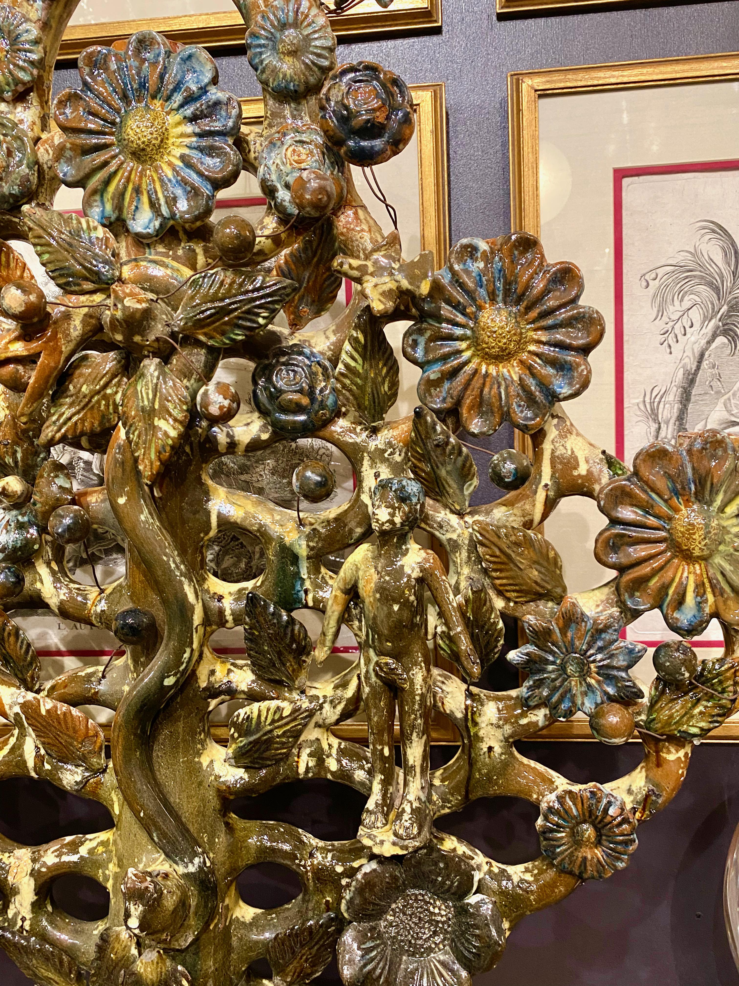 Folk Art Mexican Tree of Life, Attributed to Alfonso Soteno Fernandez