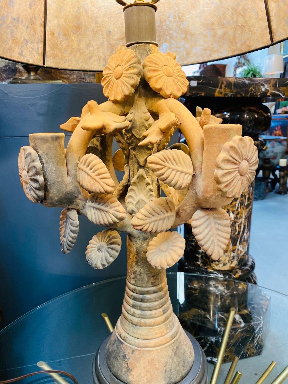 Mexican Tree of Life Candelabra Lamp 1