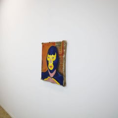 Mexican Wrestler Painting