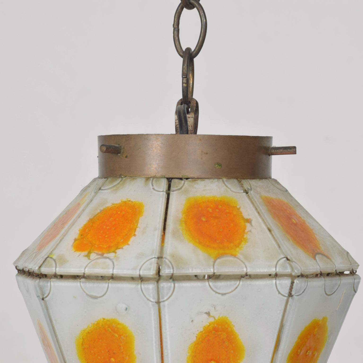 1960s glass lamp shades