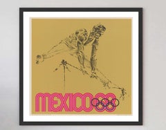 Mexico 1968 Olympic Games - Gymnastics Original Poster by Anonymous