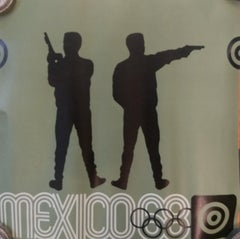 Mexico 68 Olympics Original Posters with Pictograms for Each Sport Discipline