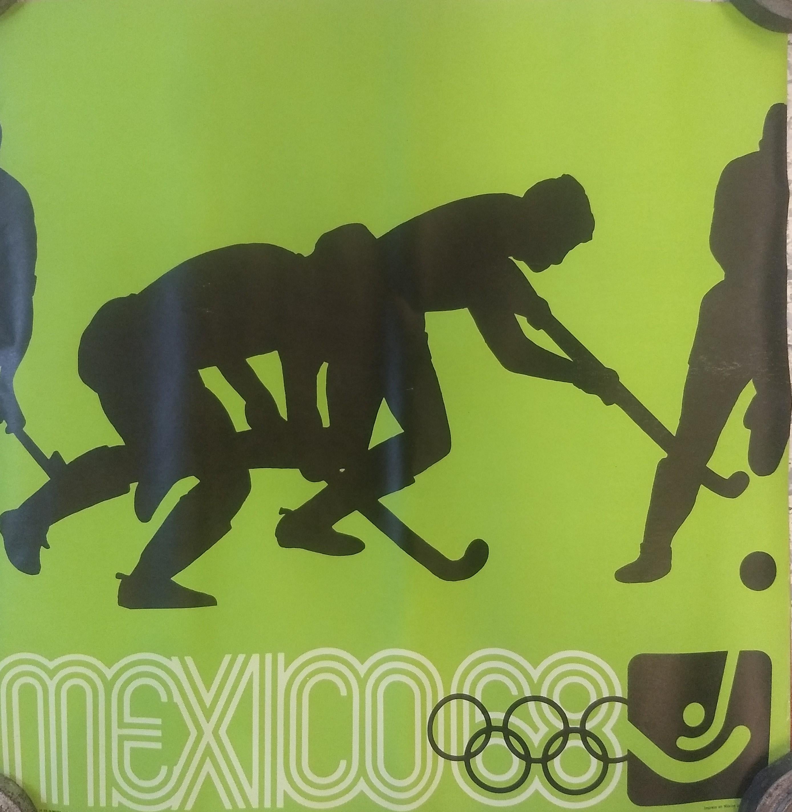 mexico 68 olympics poster