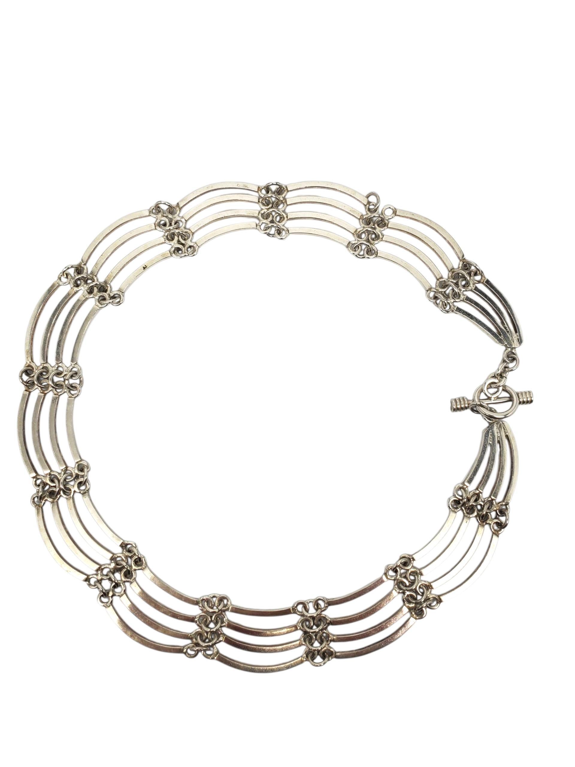 Collana A Link in argento 925 Messico 16