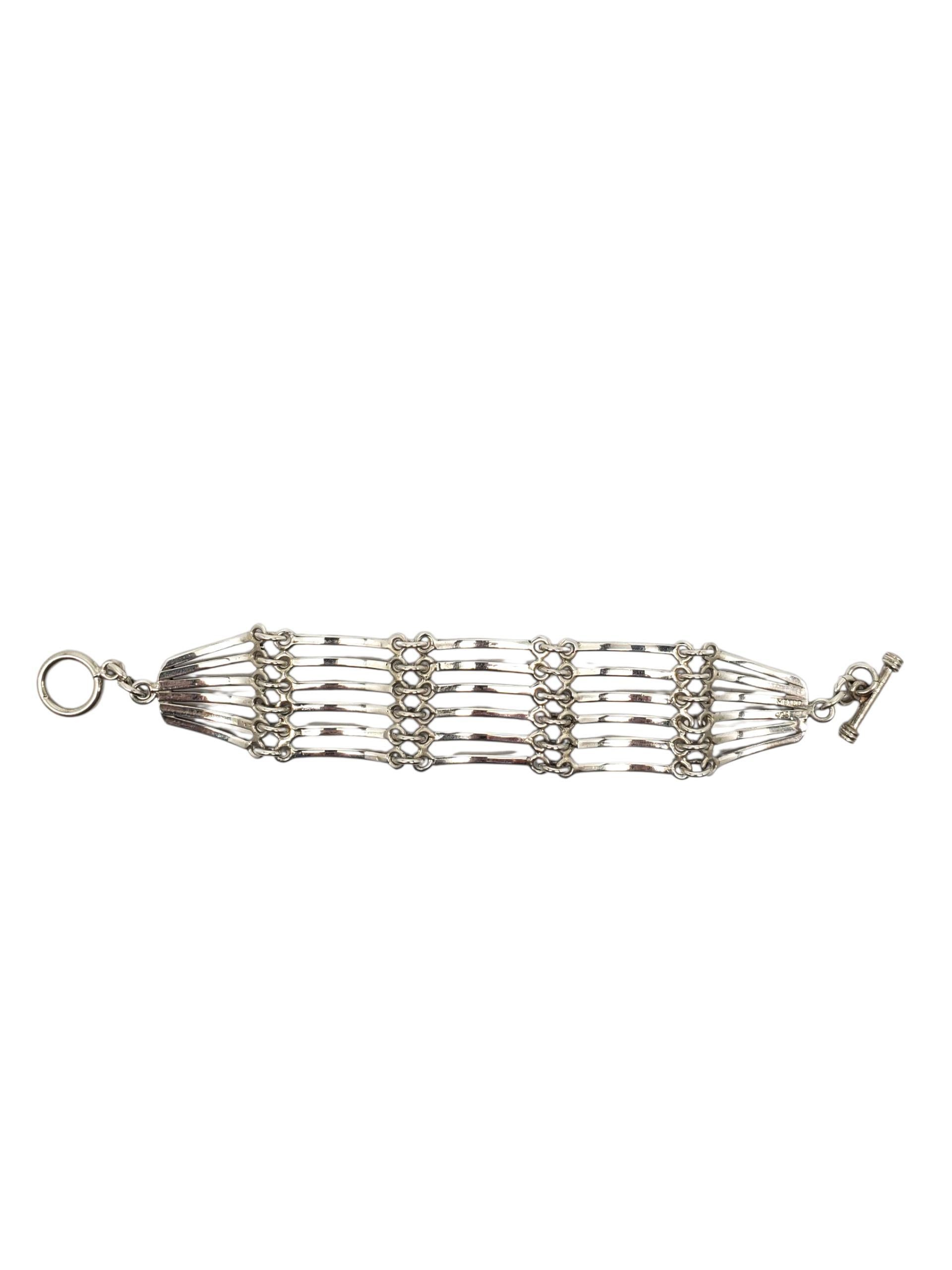 Contemporaneo Bracciale a più bande in argento 925 A. Silver #22617 in vendita