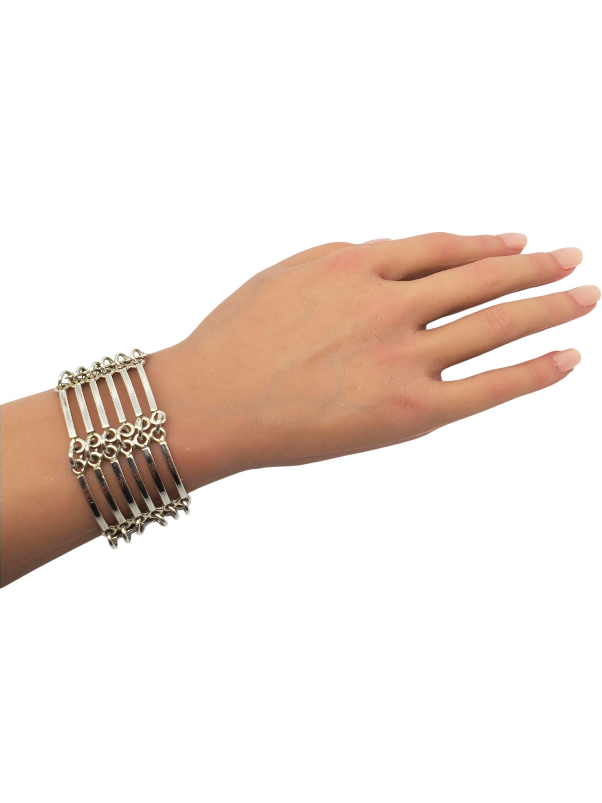 Bracciale a più bande in argento 925 A. Silver #22617 in vendita 4