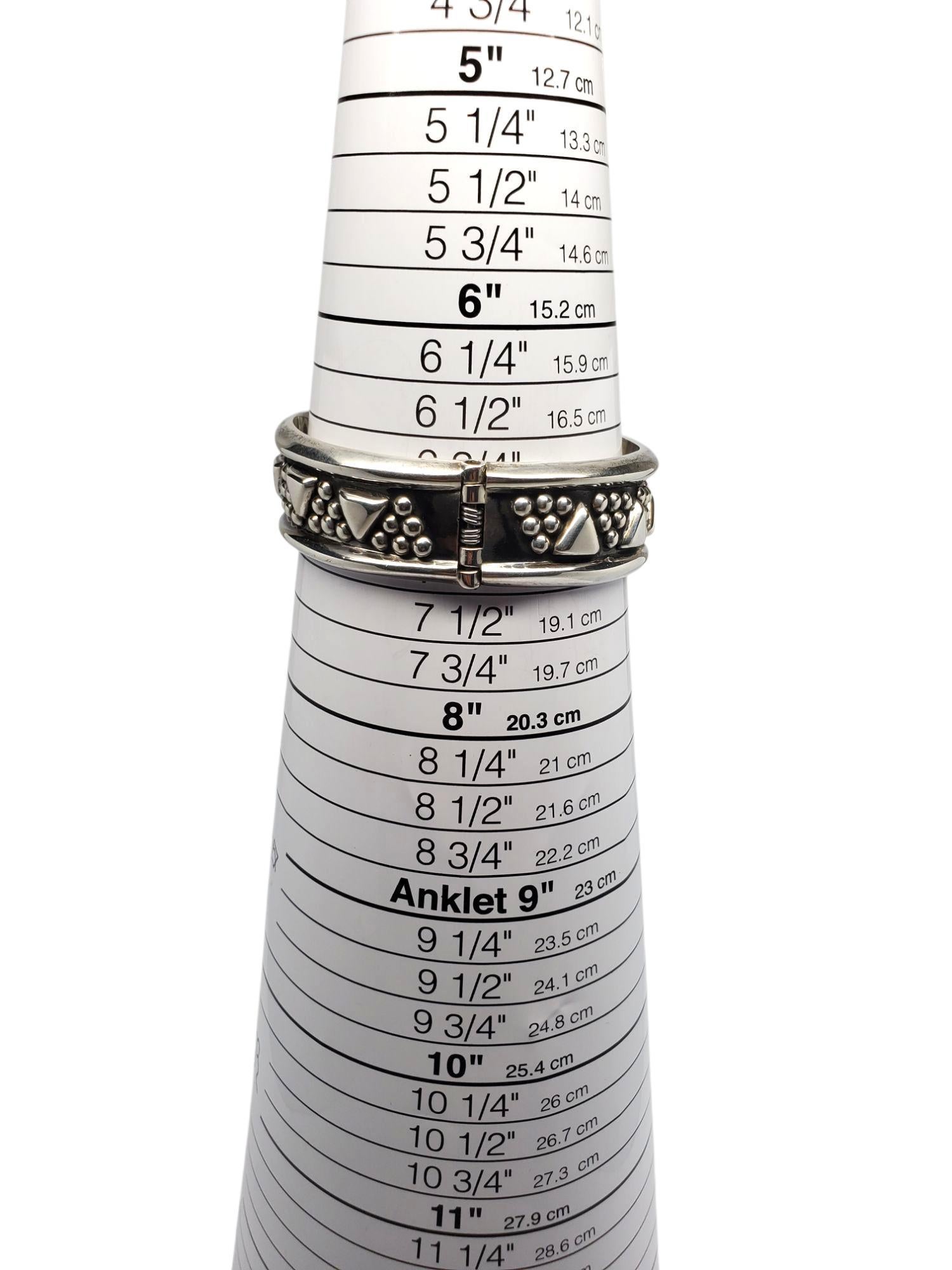 Bracciale Clamper in argento Sterling Messico #22523 in vendita 1