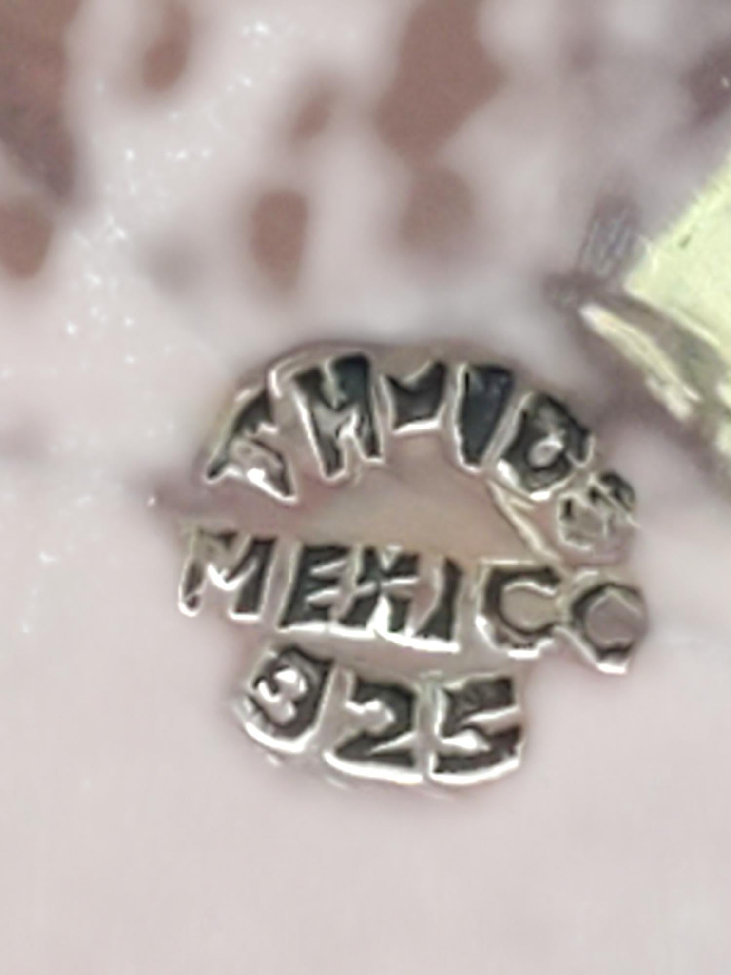 Bracciale Clamper in argento Sterling Messico #22523 in vendita 2