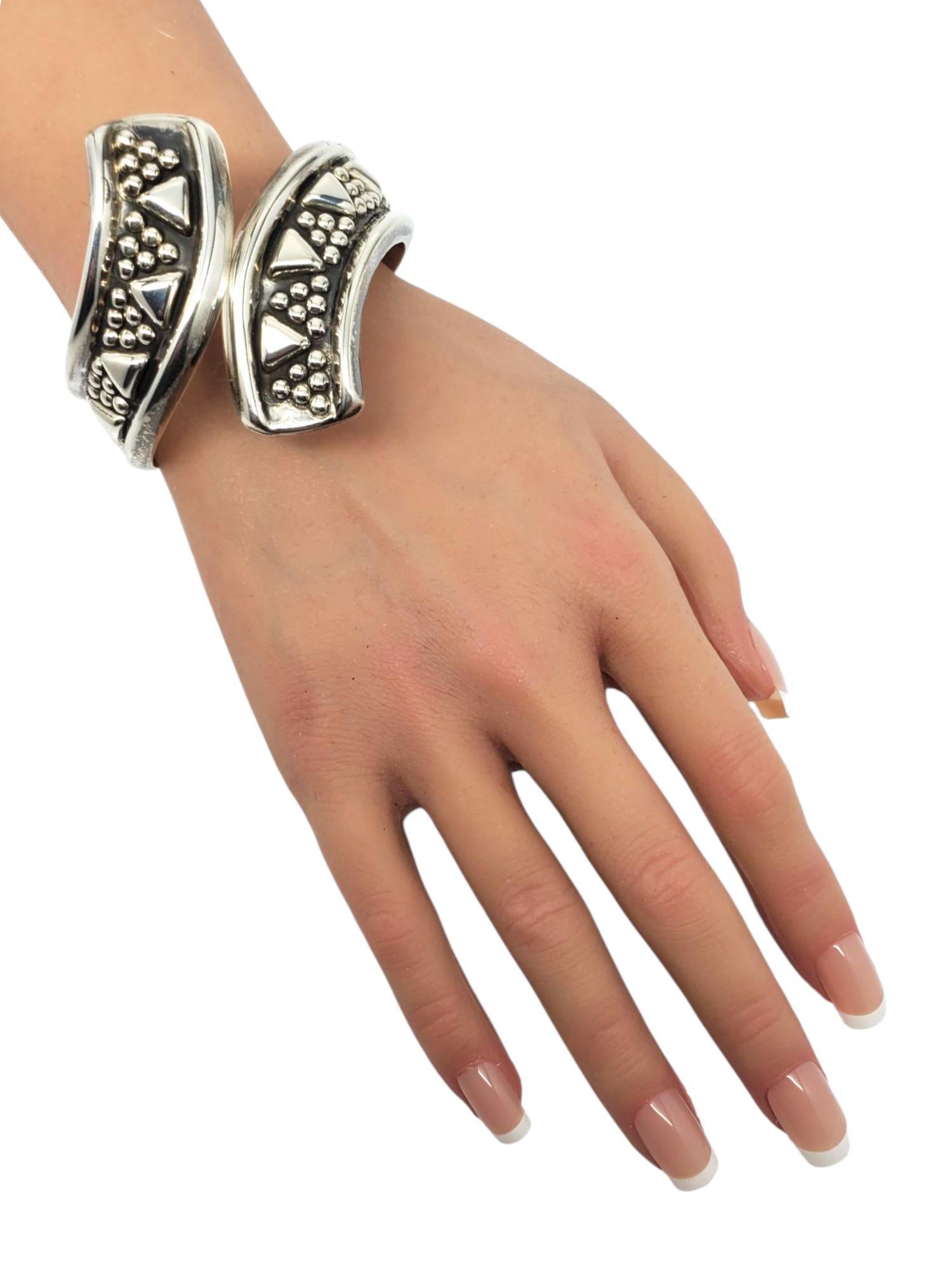 Bracciale Clamper in argento Sterling Messico #22523 in vendita 3
