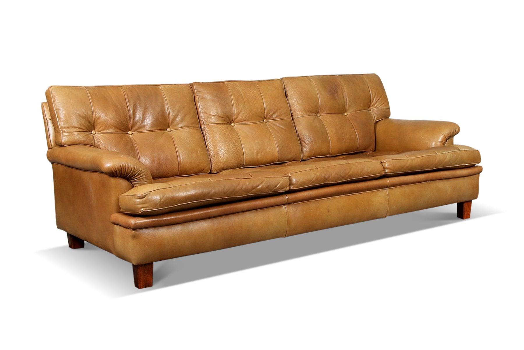 Mid-Century Modern 'Saturn' Three Seat Sofa by Arne Norell