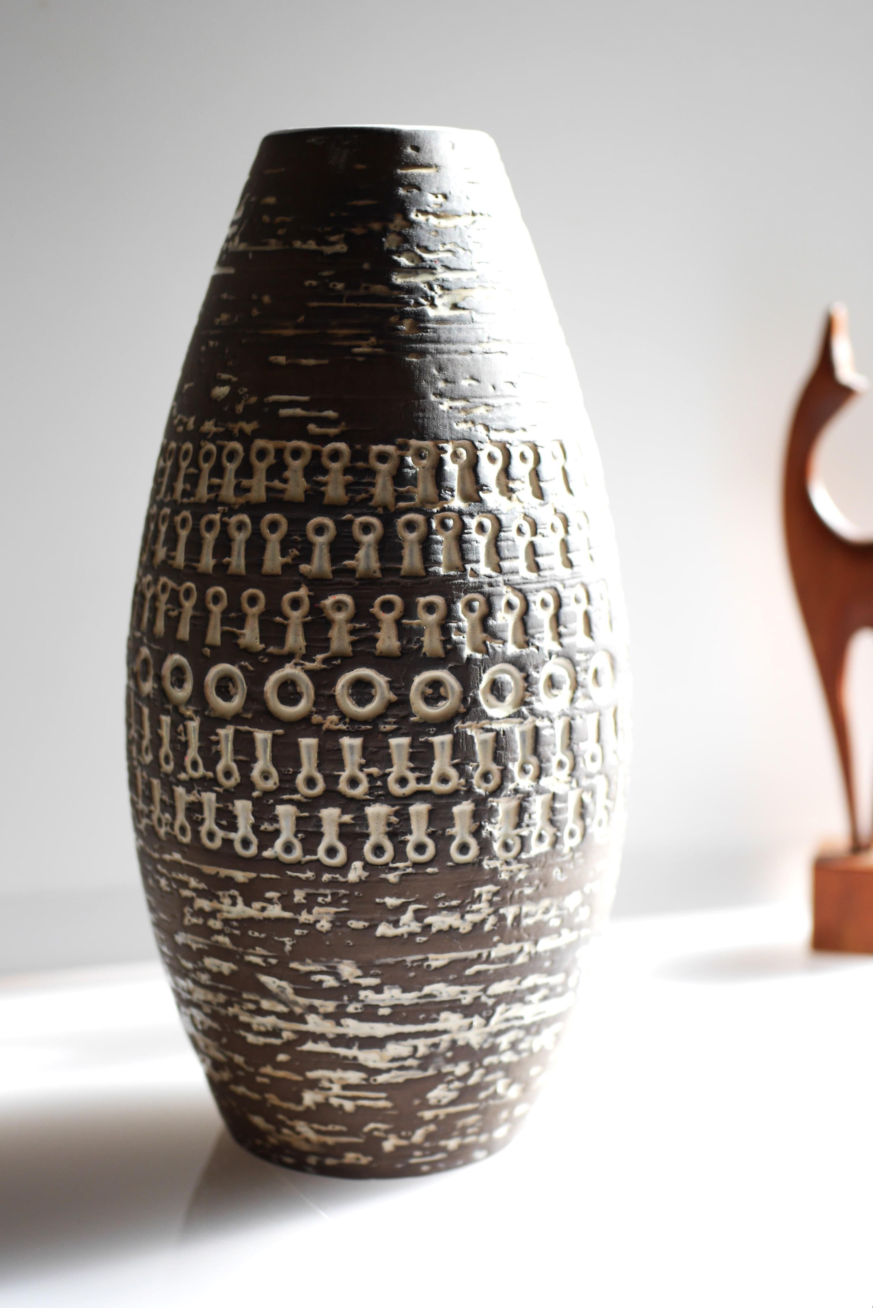 Céramique Vase Mexique de Mari Simmulson pour Upsala Ekeby, Suède en vente