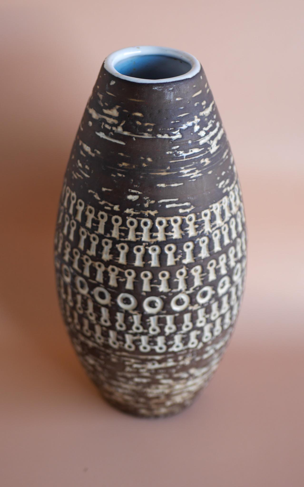 Vaso 'Mexico' di Mari Simmulson per Upsala Ekeby, Svezia in vendita 7