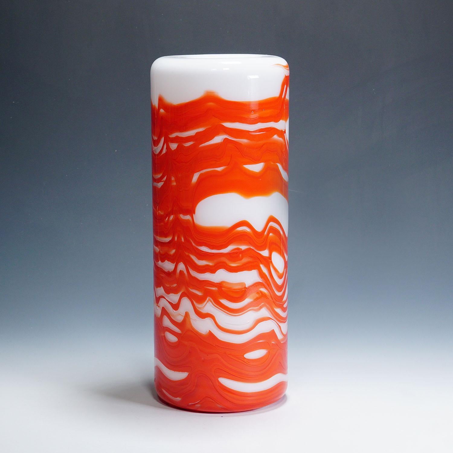 Mid-Century moderno Vaso Mexico di Toni Zuccheri per Venini anni '70 in vendita