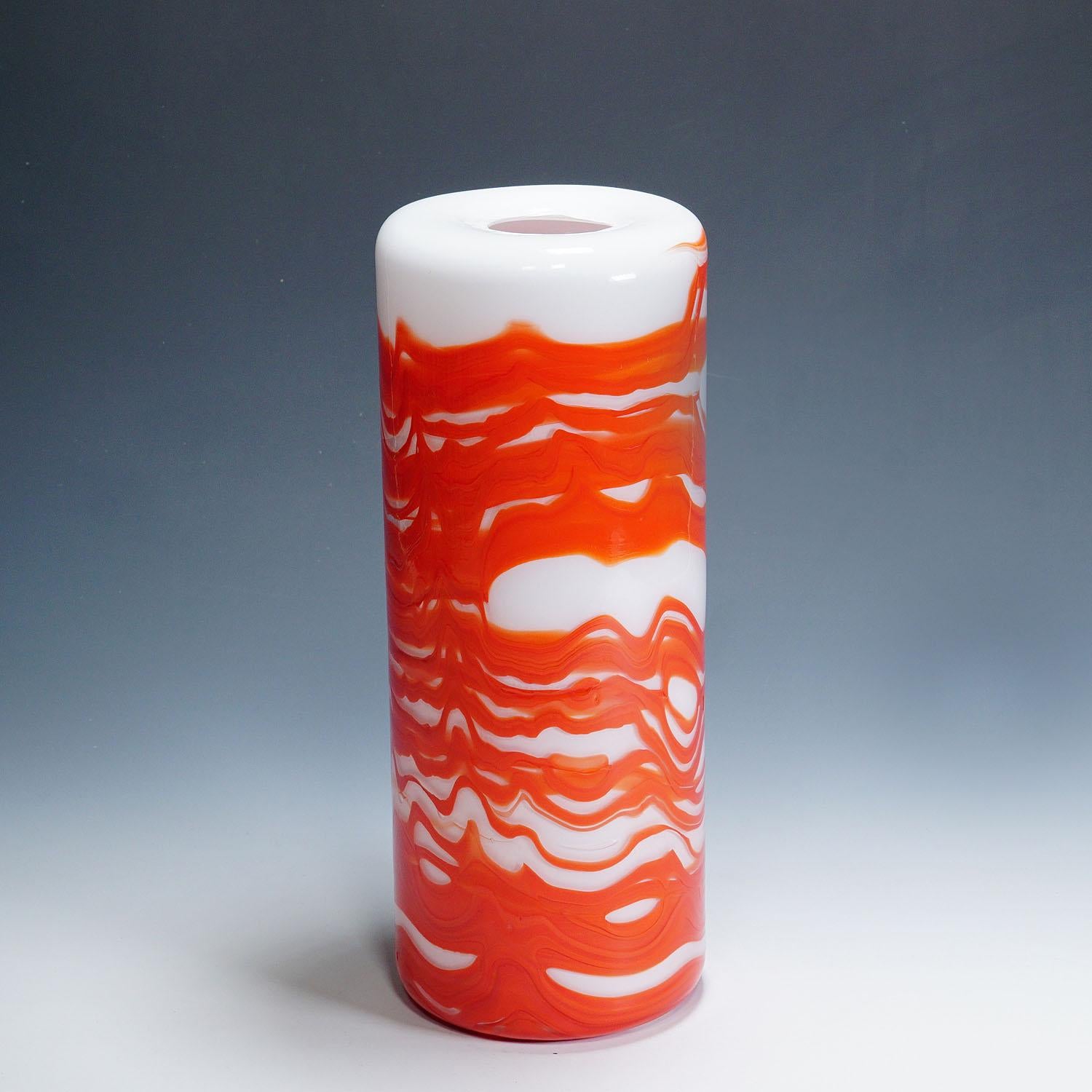 Vaso Mexico di Toni Zuccheri per Venini anni '70 In condizioni buone in vendita a Berghuelen, DE