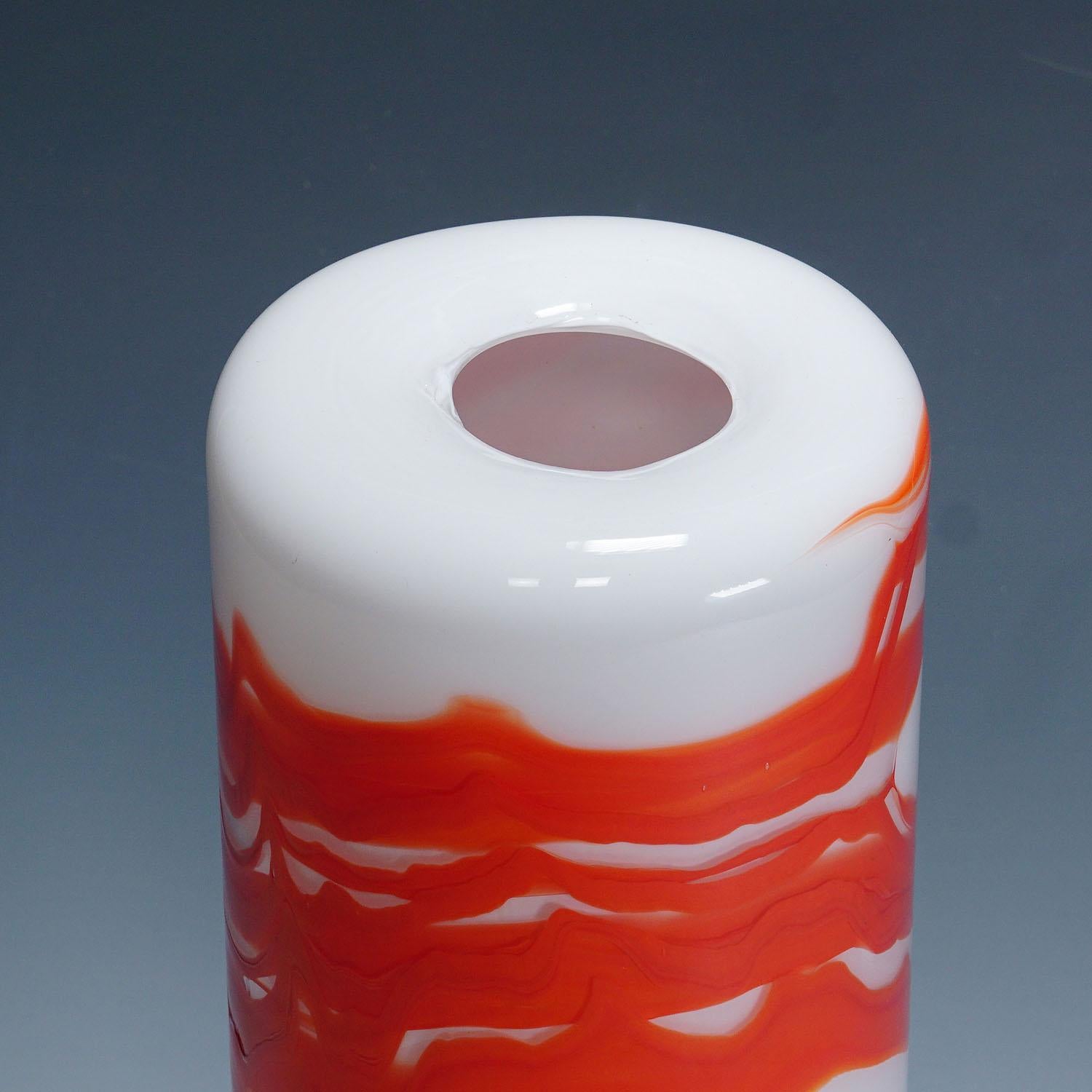 Fine XX secolo Vaso Mexico di Toni Zuccheri per Venini anni '70 in vendita