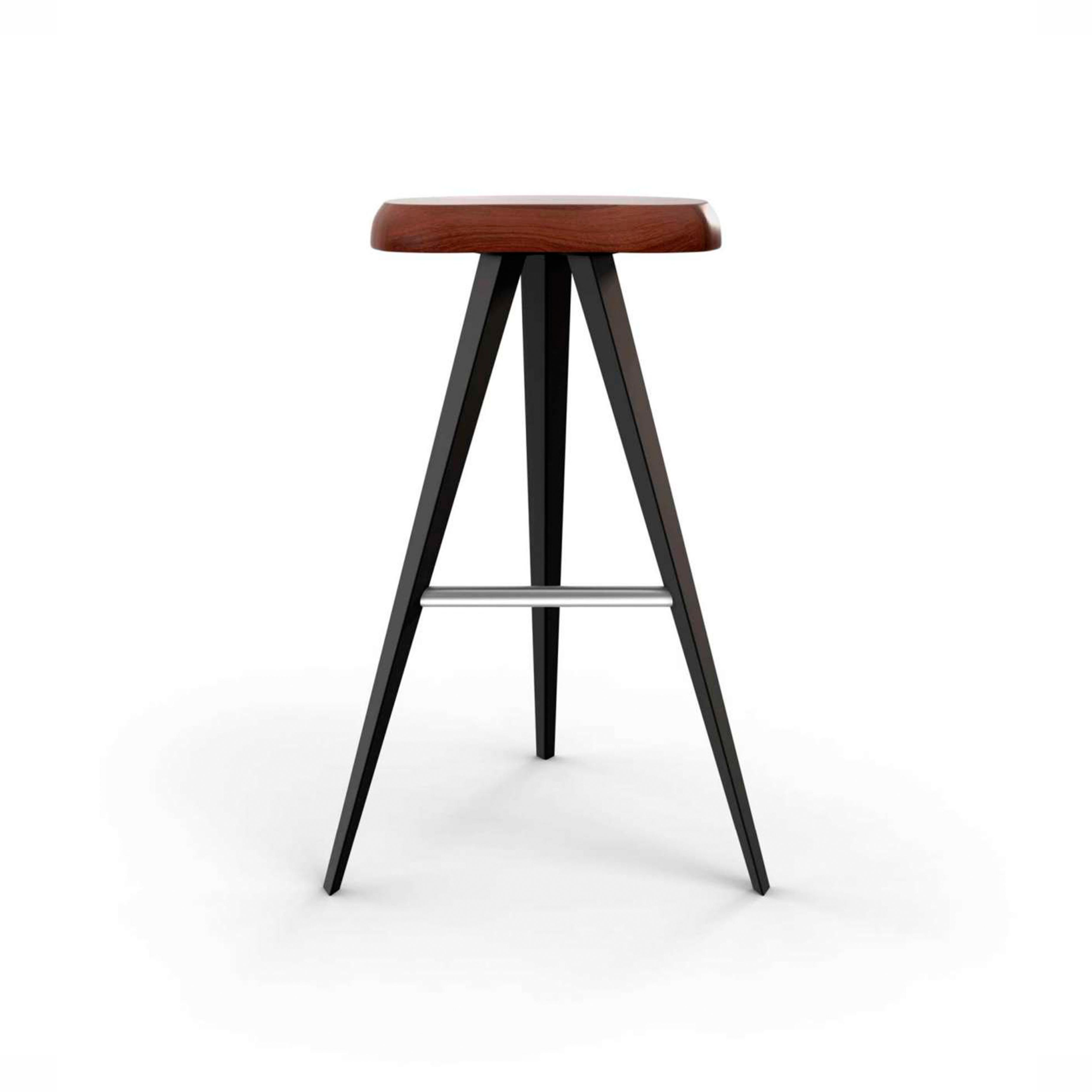 Italian Mexique Stool by Charlotte Perriand for Cassina  For Sale