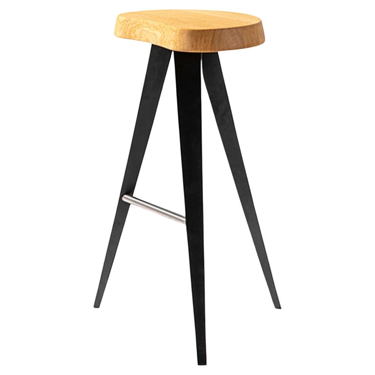 カッシーナ TABOURET 度重なっ MERIBEL スツール（ブラック）H380