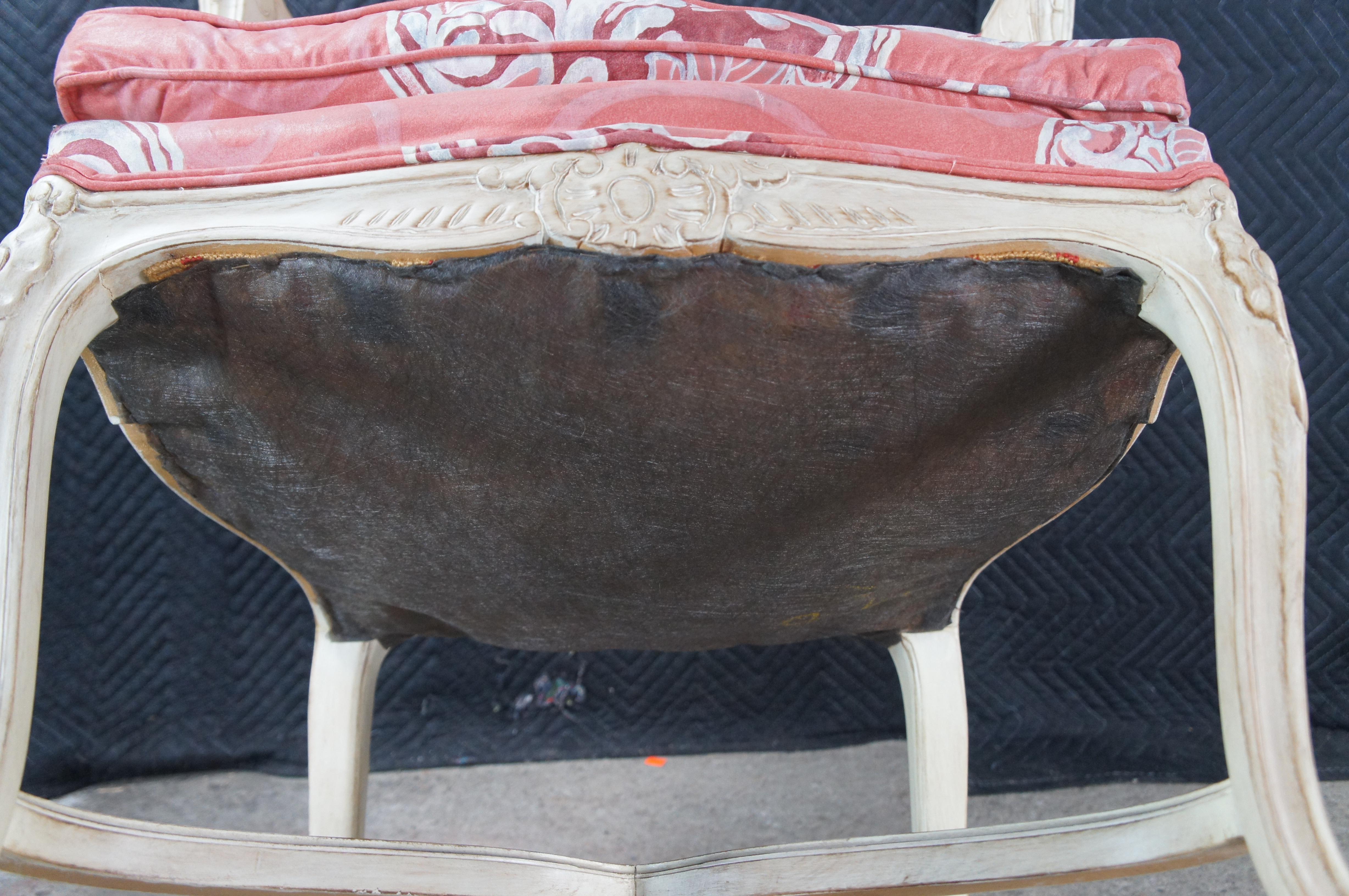 Meyer Gunther Martini French Provincial Louis XV Chinoiserie Arm Chair For Sale 6