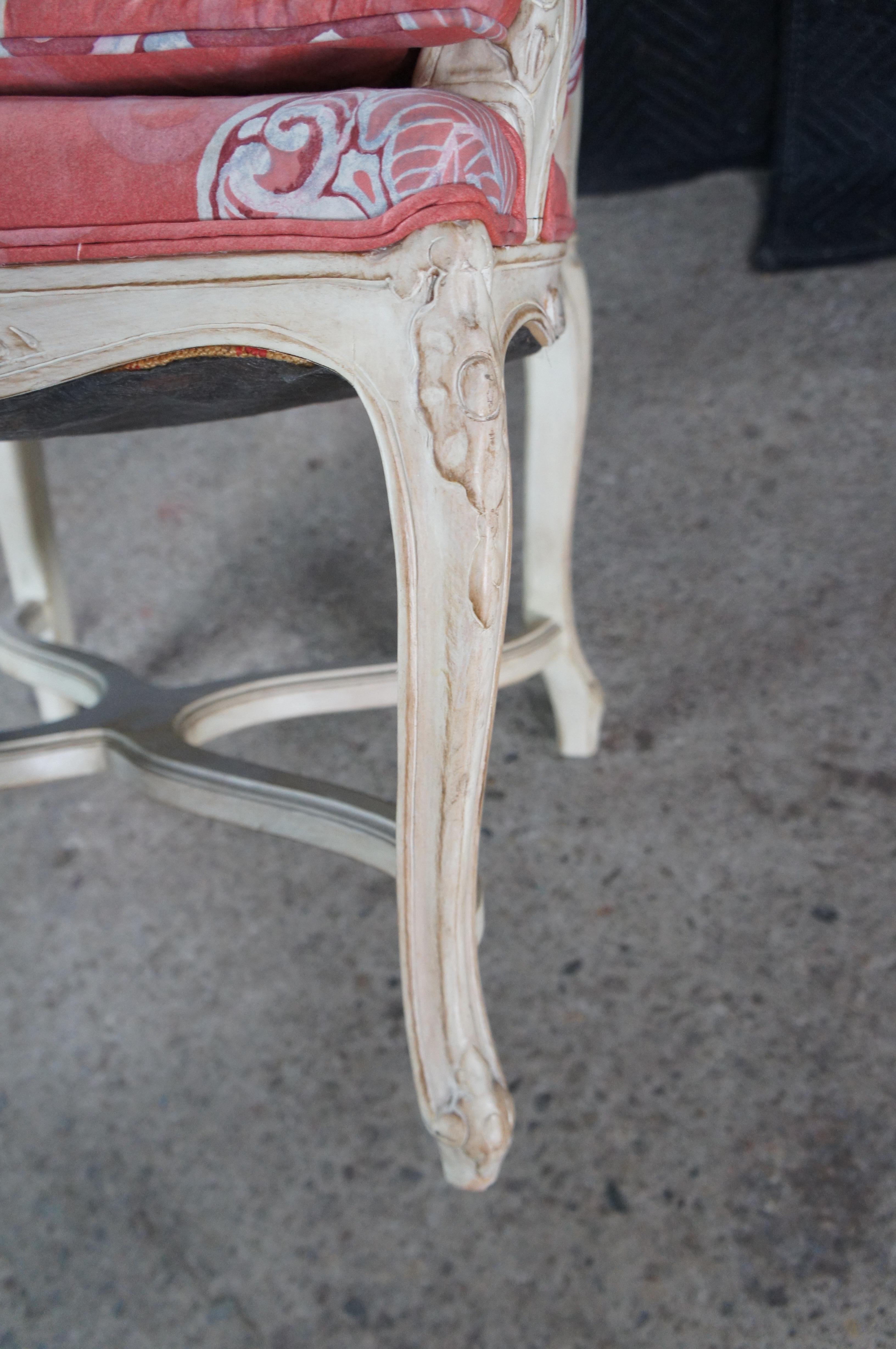 Meyer Gunther Martini French Provincial Louis XV Chinoiserie Arm Chair For Sale 7