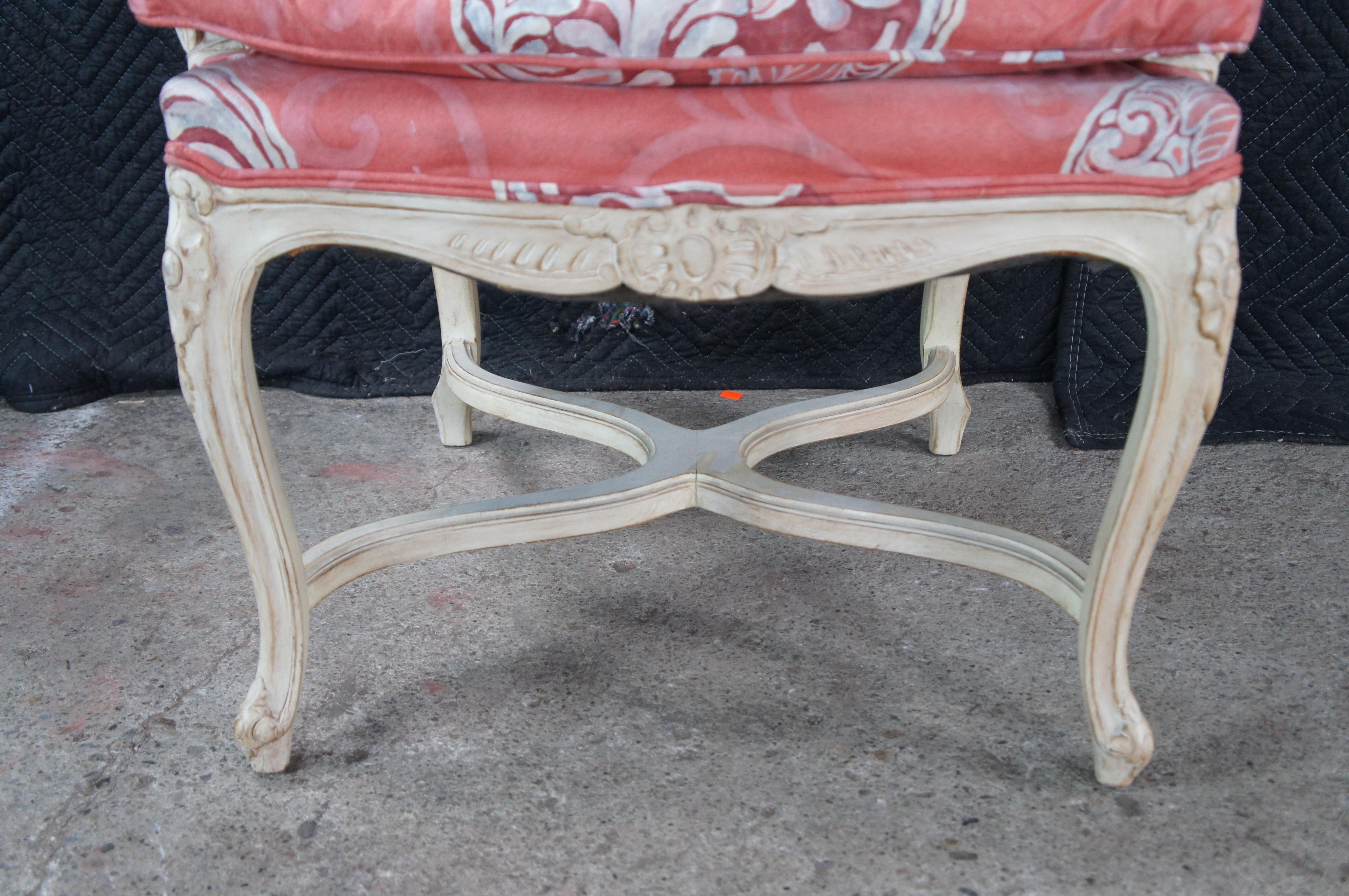 Meyer Gunther Martini French Provincial Louis XV Chinoiserie Arm Chair For Sale 1