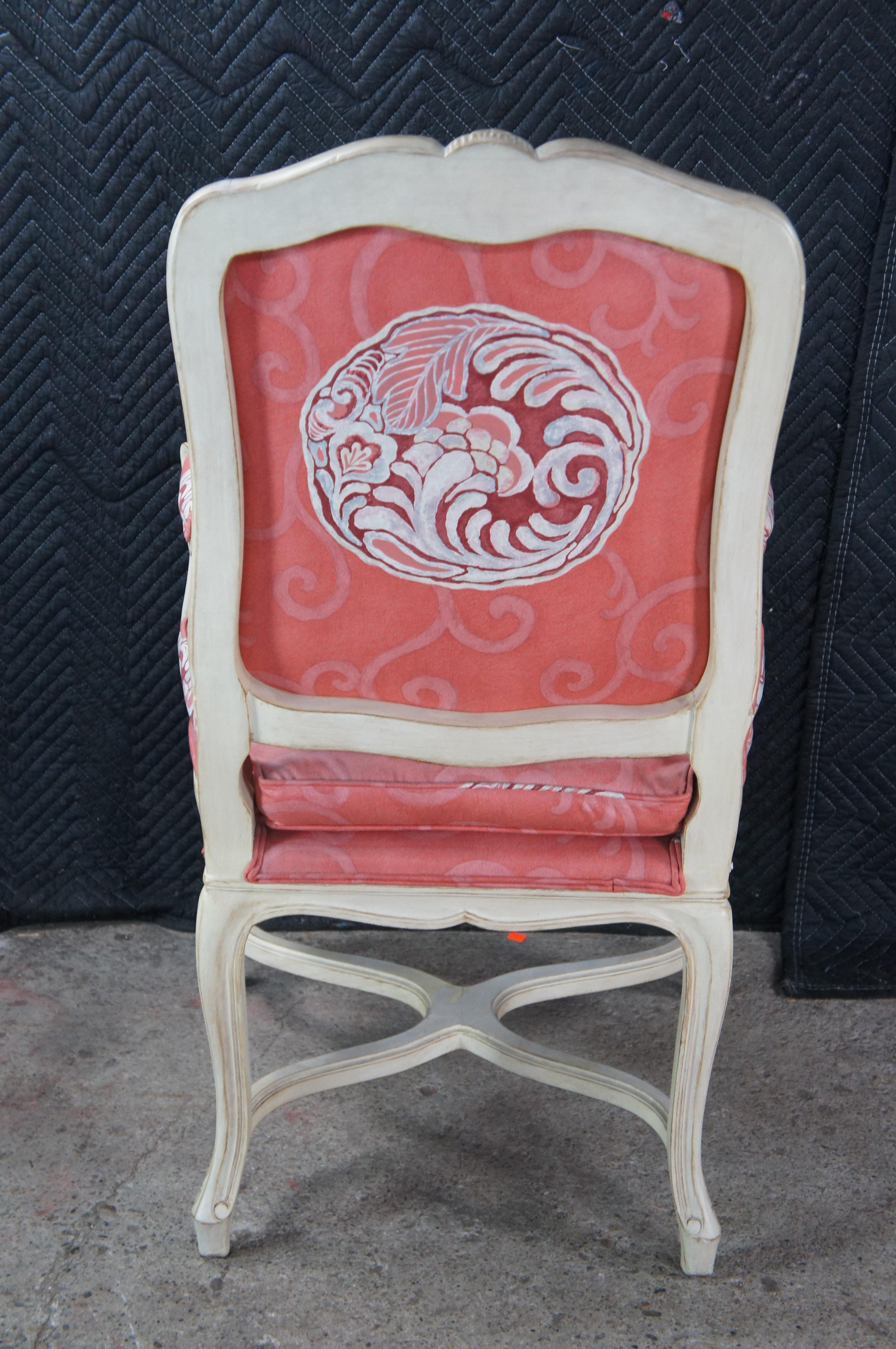 Meyer Gunther Martini French Provincial Louis XV Chinoiserie Arm Chair For Sale 3
